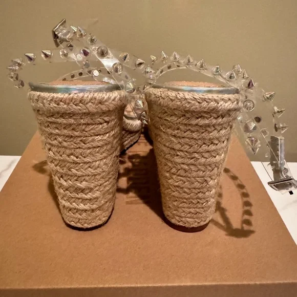 Steve Madden new in box clear sandals - Picture 5 of 7